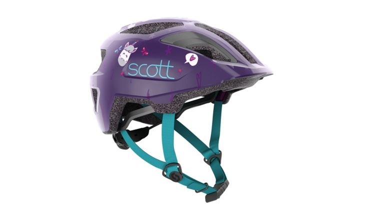 Scott Helmet Spunto Kid deep purple/blue