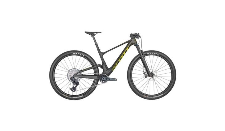 Scott Spark RC Team Issue TR M Raw Carbon Yellow Flakes