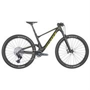 Scott Spark RC Team Issue TR L Raw Carbon Yellow Flakes